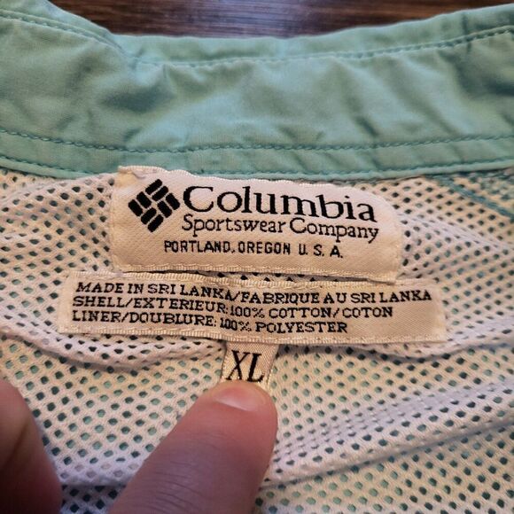 Columbia Sportswear Company Button Up Outdoor Fishing Shirt Mens Size XL - Picture 3 of 5